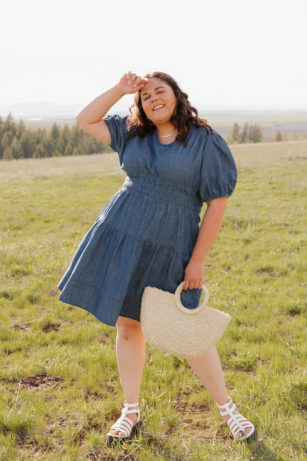 Addie Dress-Denim - Image 6