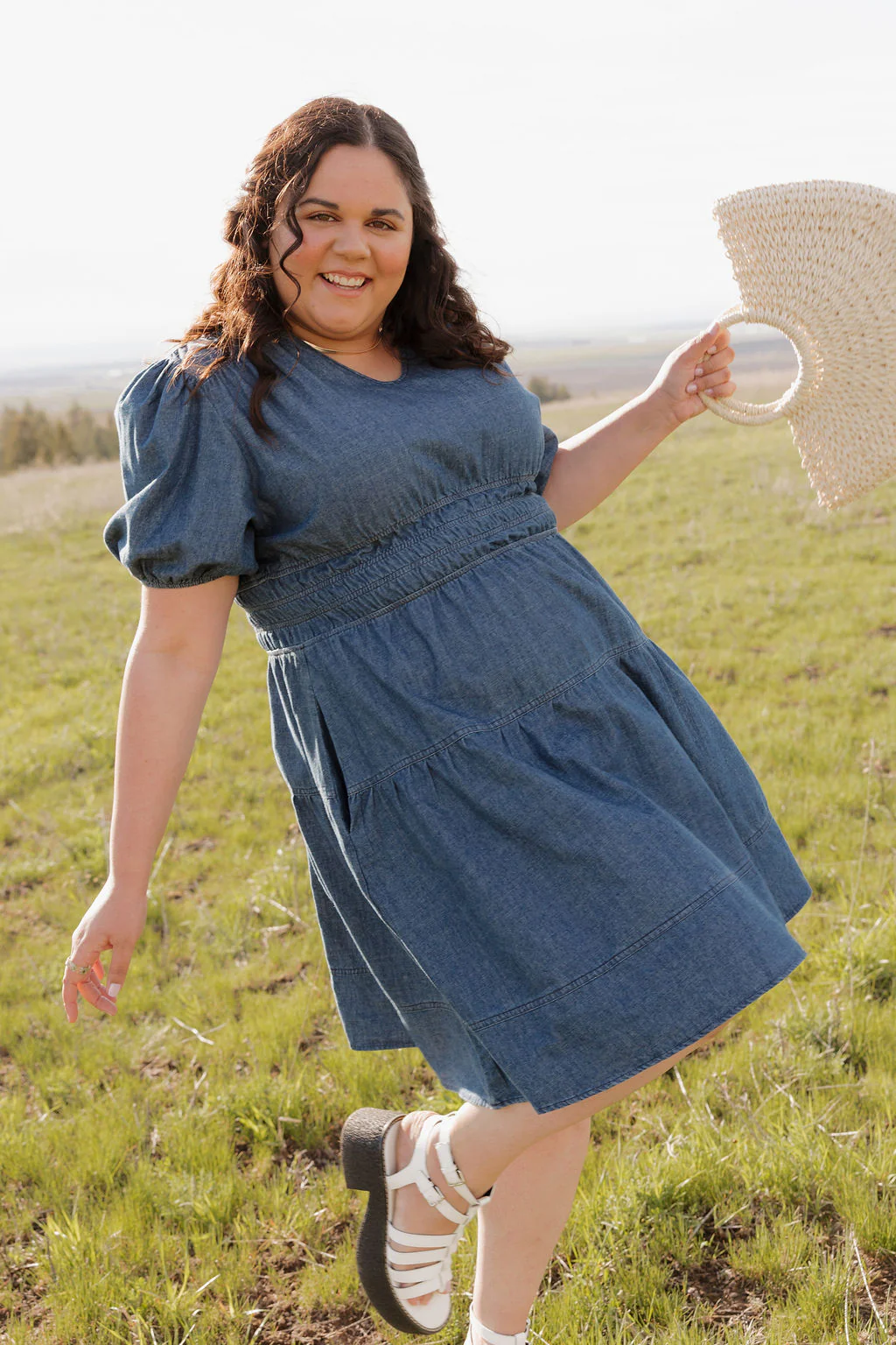Addie Dress-Denim - Image 9