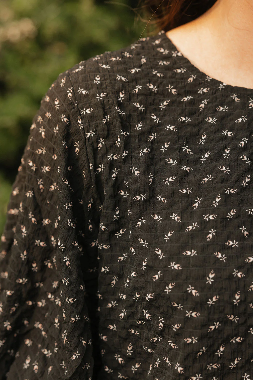 Adrianne Top-Black Floral - Image 6