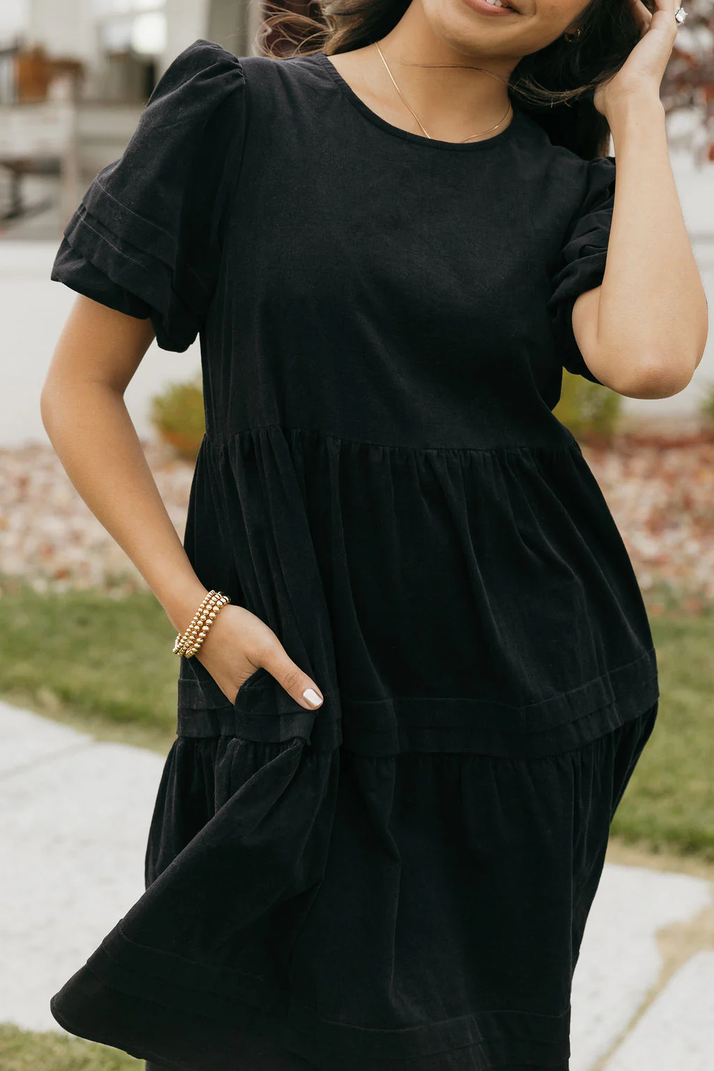 Ames Dress-Black - Image 4