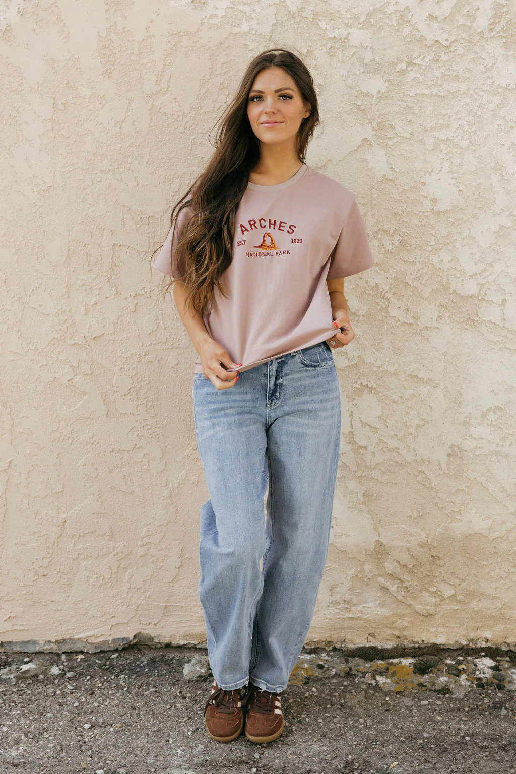 Arches Park Tee-Mocha - Image 4