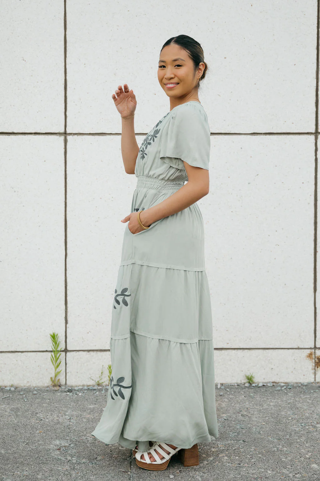 Avianna Dress-Sage - Image 4