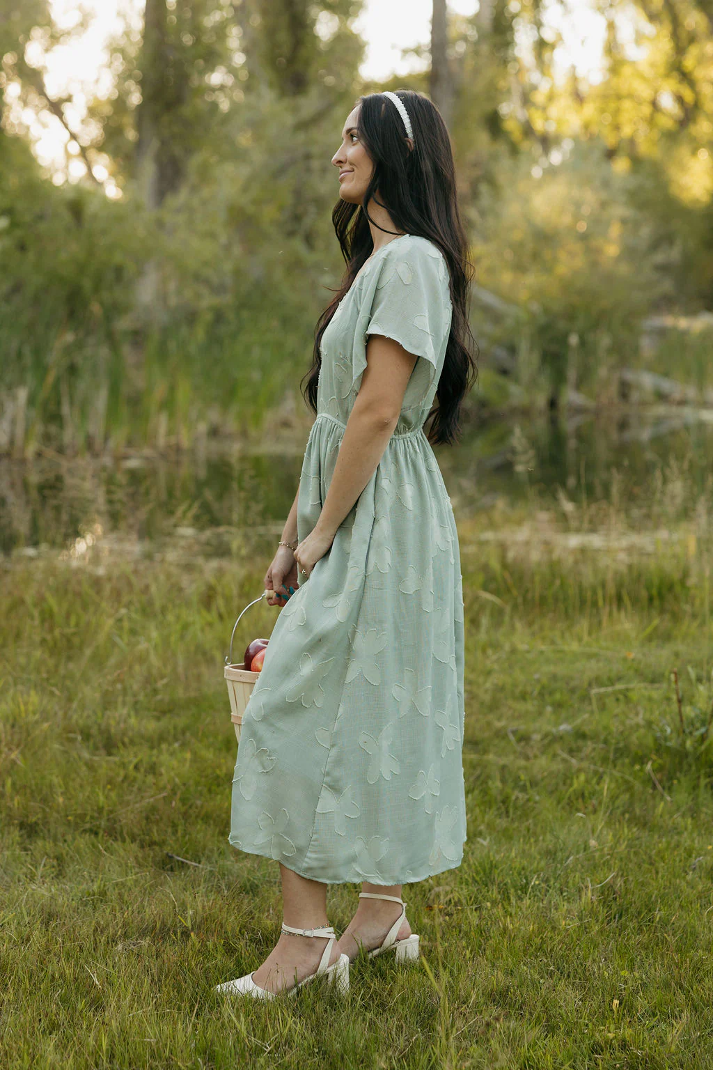 Beatrice Dress-Sage - Image 3