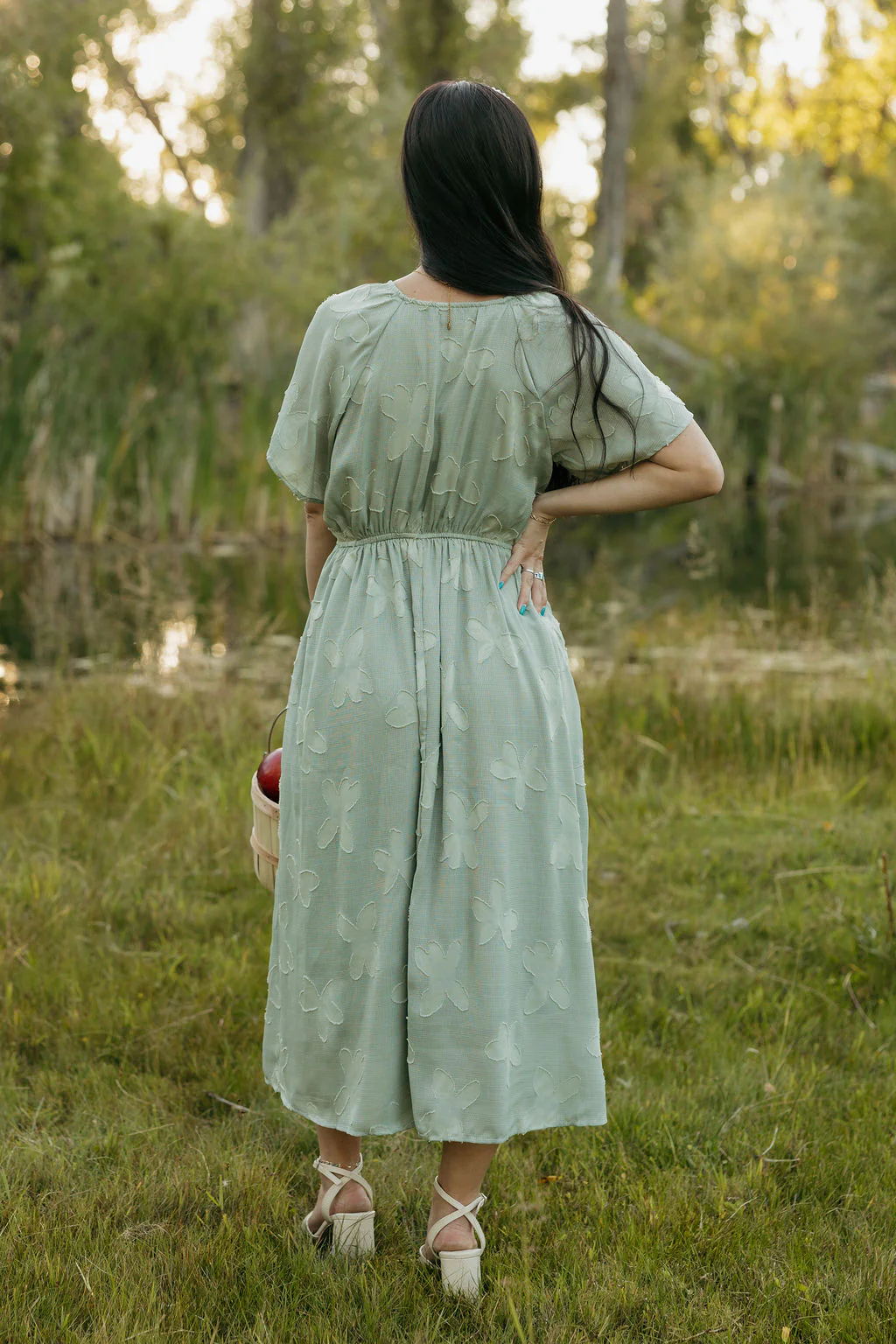 Beatrice Dress-Sage - Image 4