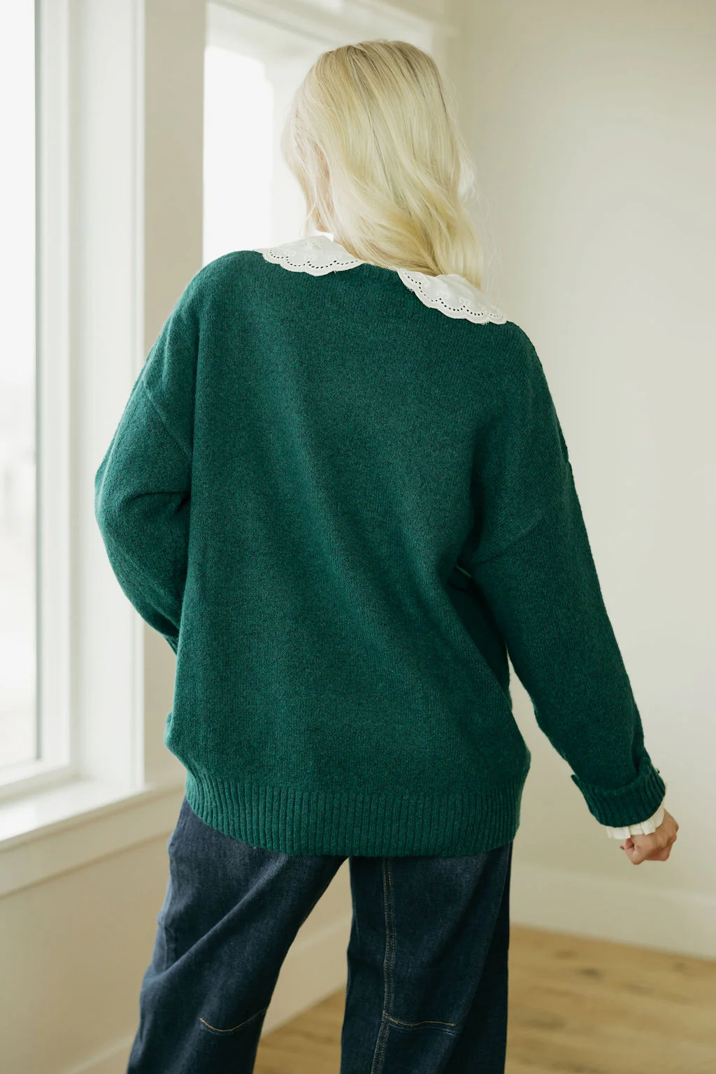 Teddy Sweater-Forest - Image 6