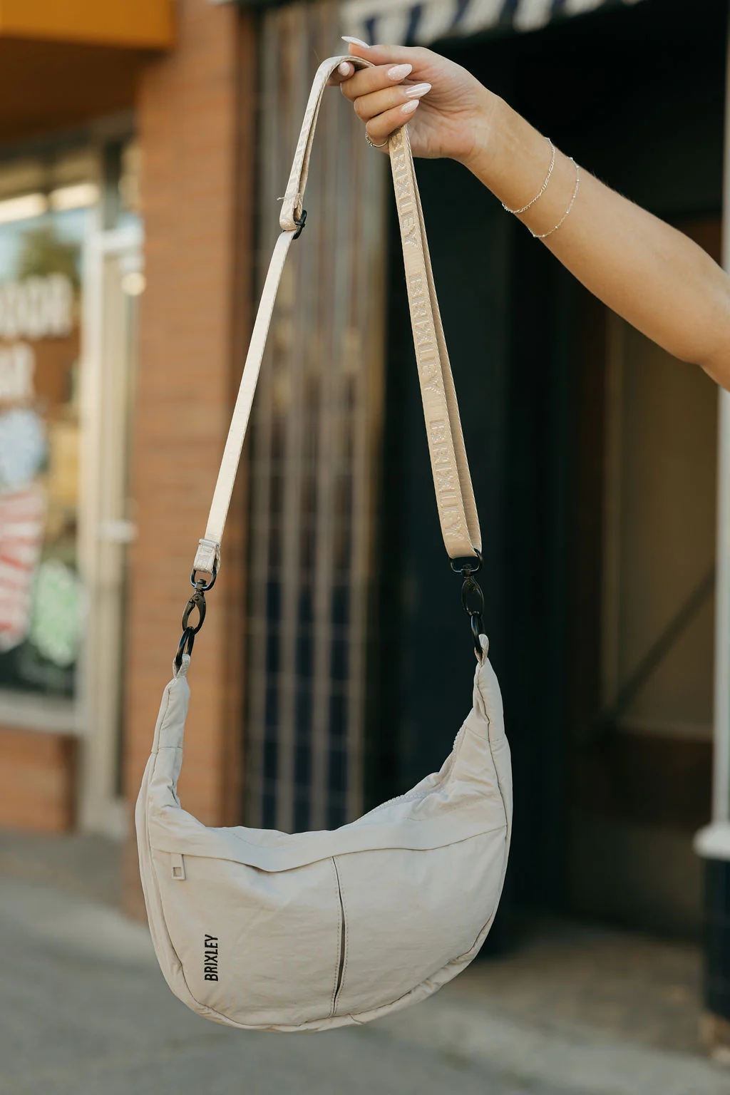 Brixley Crescent Bag-Vanilla Dream - Image 3