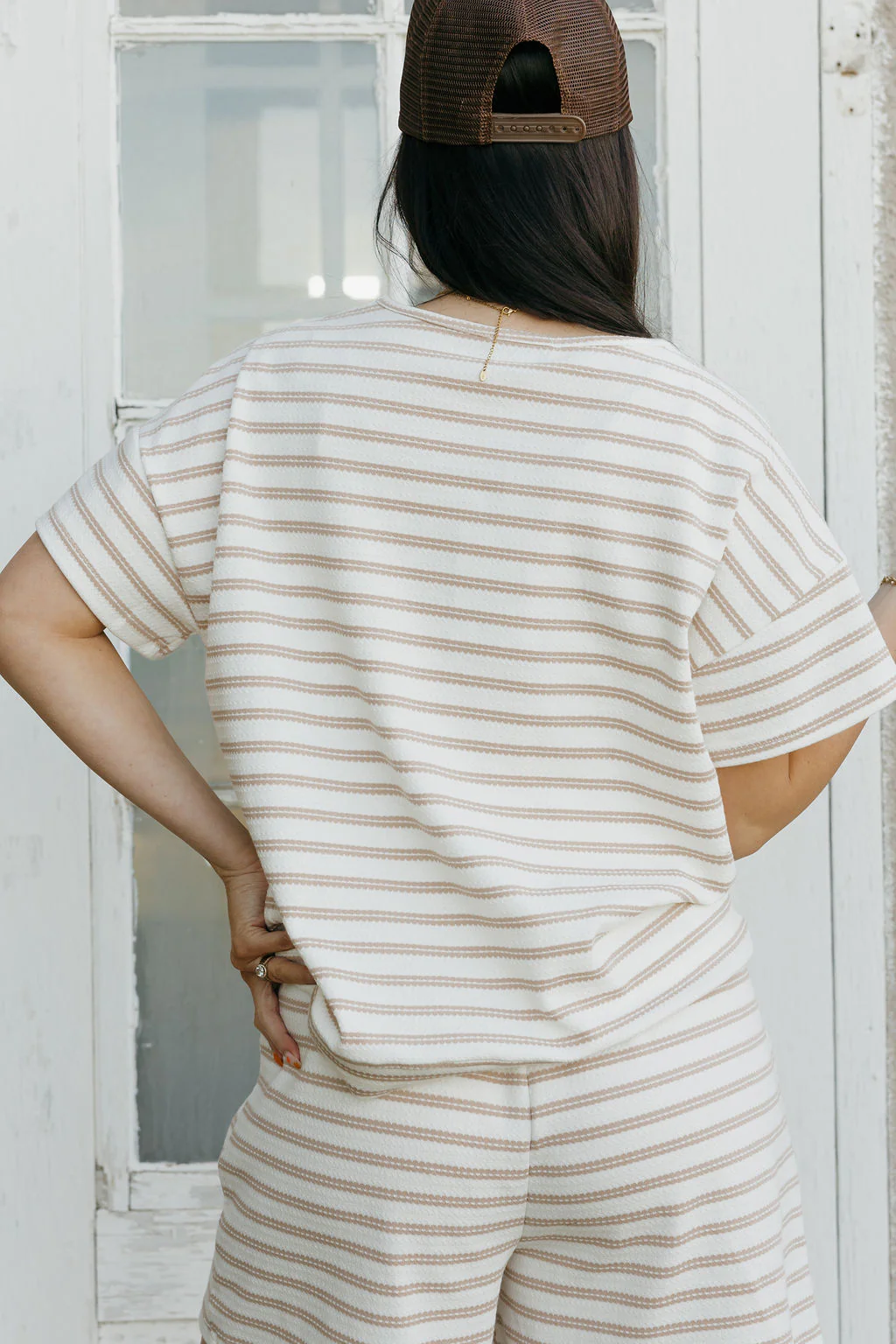 Corrie Top-Ivory/Taupe - Image 5