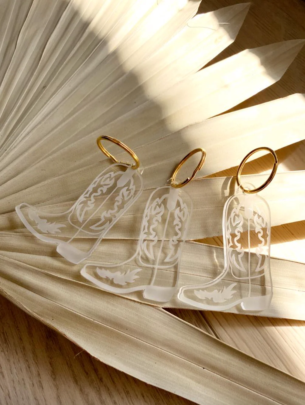 Cowboy Boot Keychain-Translucent - Image 4