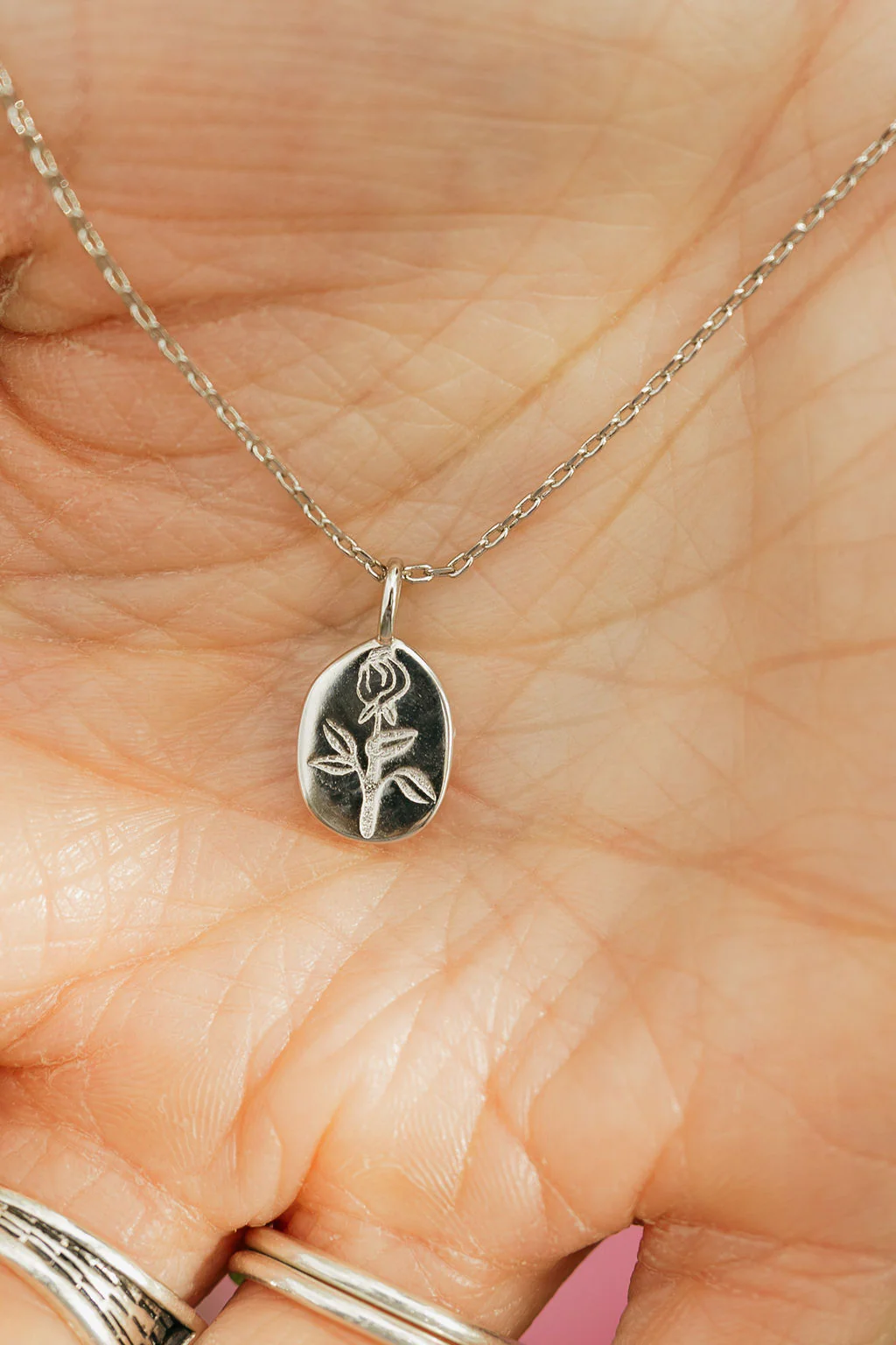 Dania Necklace-Silver - Image 3