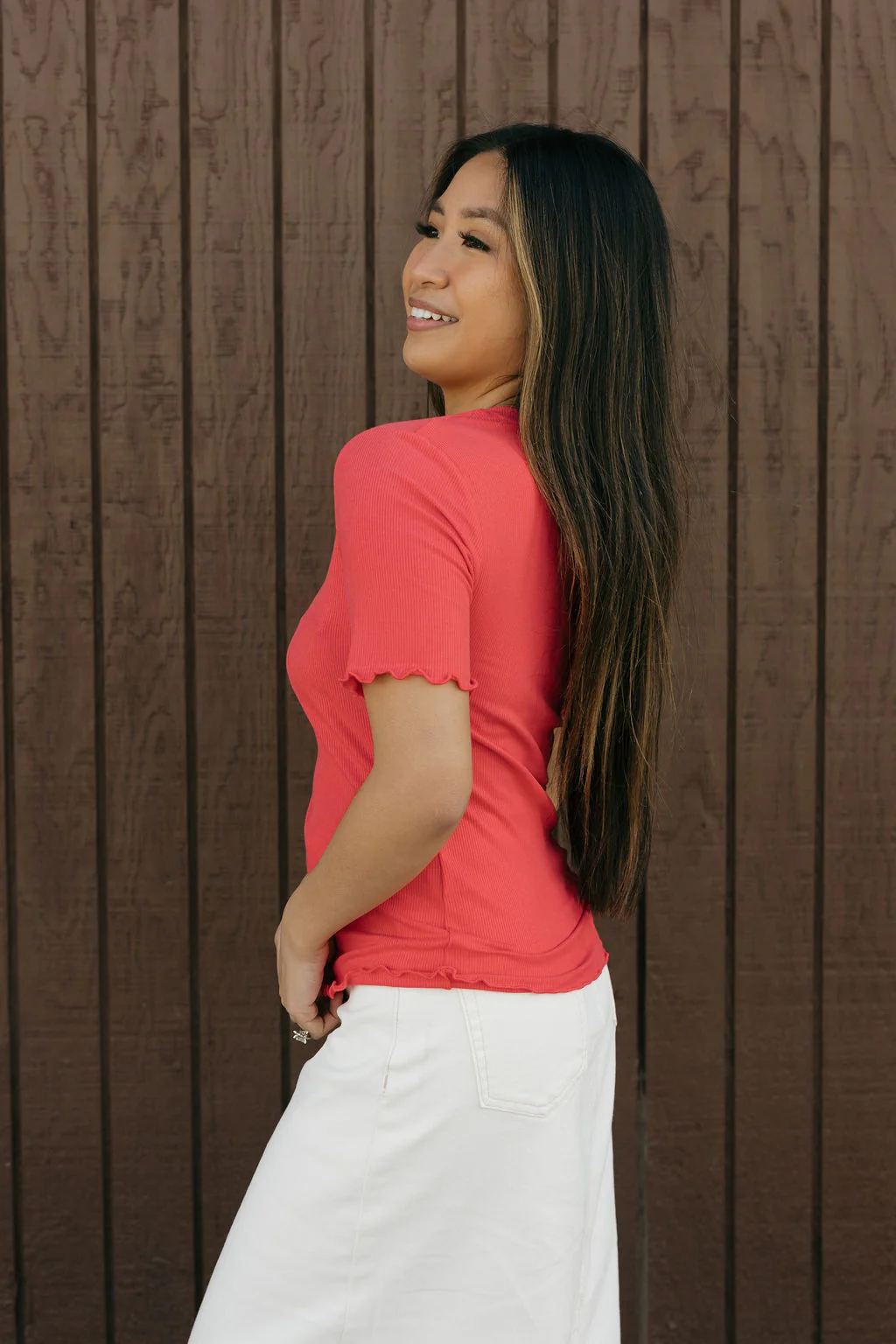 Delaney Top-Watermelon - Image 4