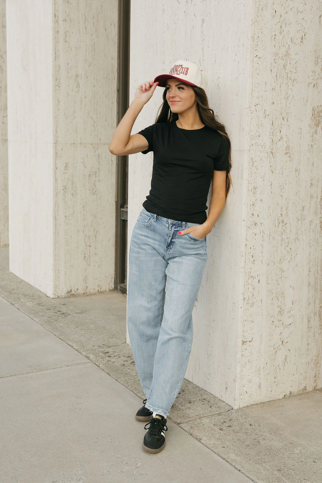 Double Layer Tee-Black - Image 3