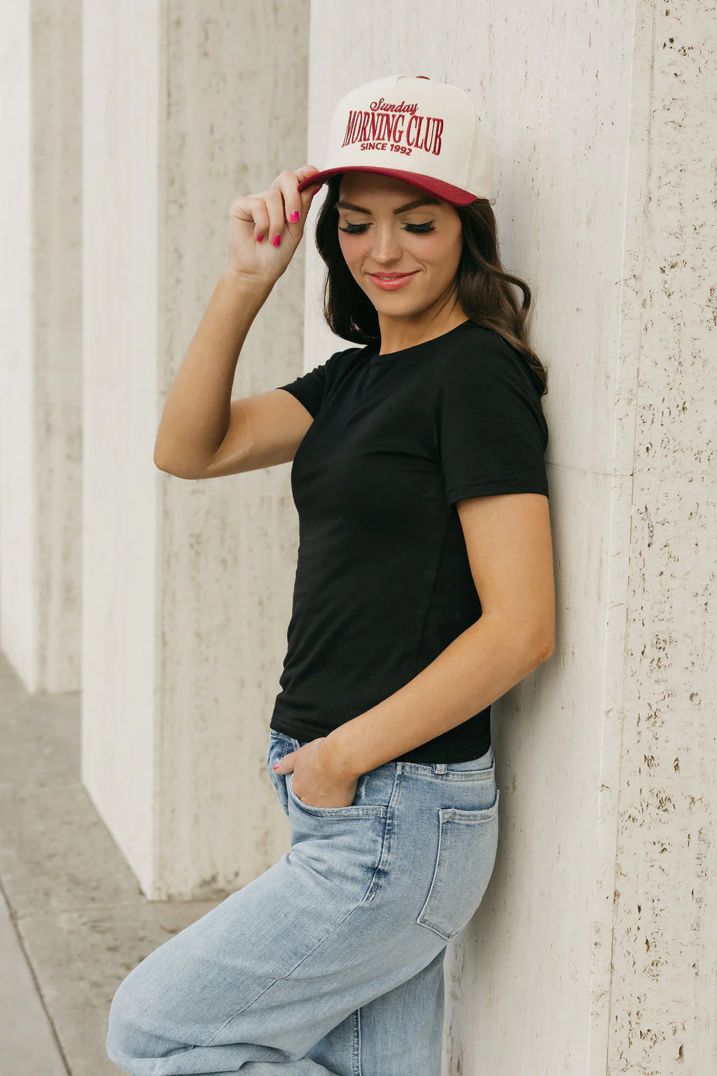 Double Layer Tee-Black - Image 4