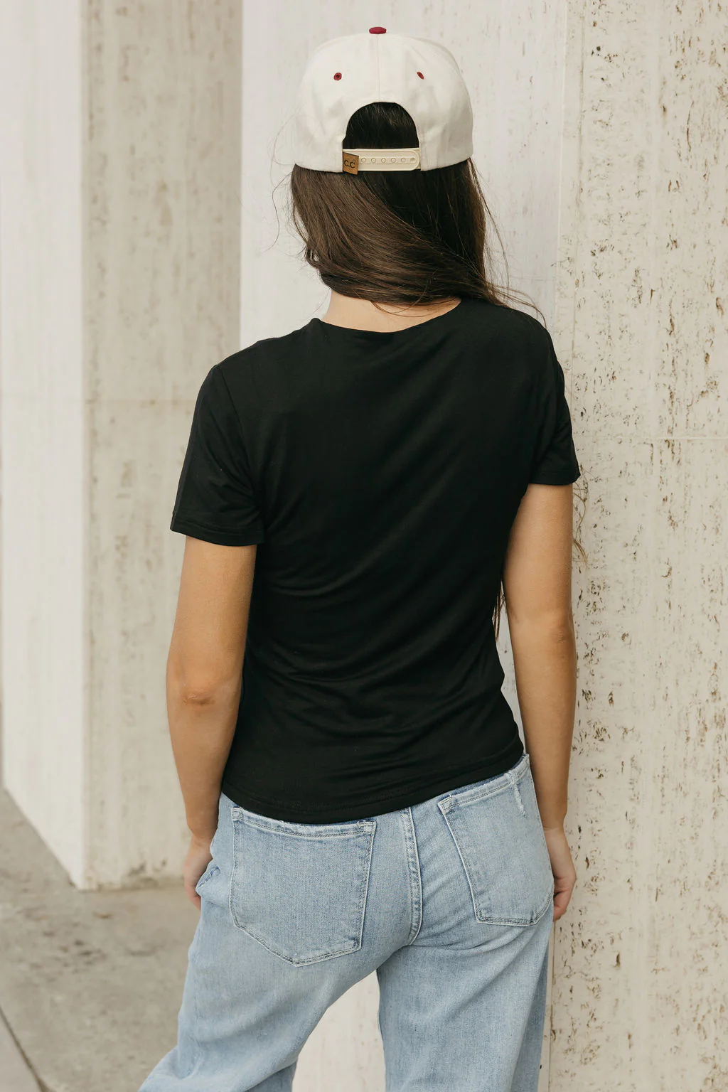 Double Layer Tee-Black - Image 5