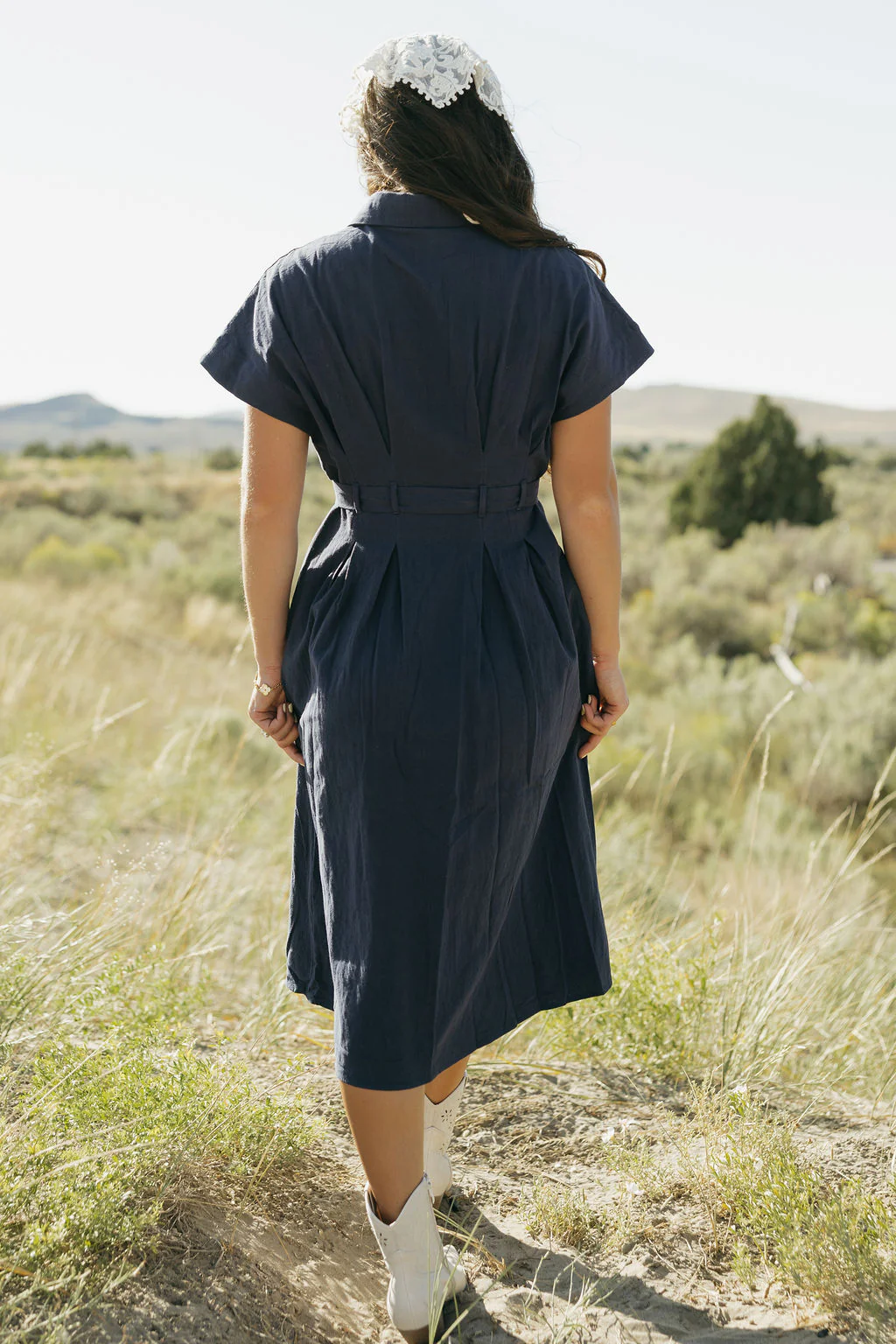 Erin Dress-Navy - Image 10