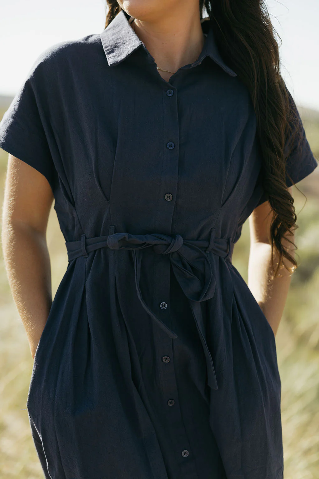 Erin Dress-Navy - Image 5
