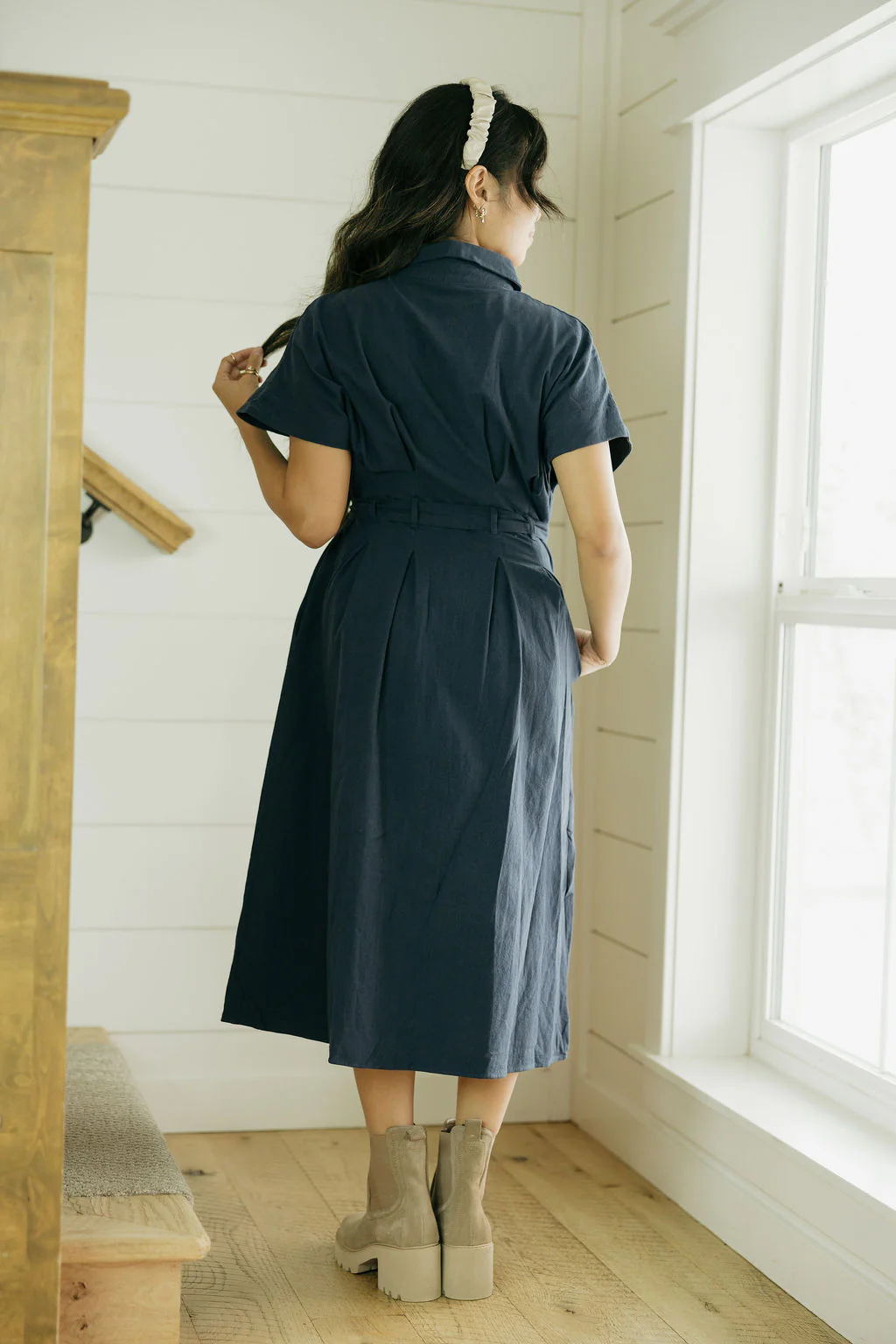 Erin Dress-Navy - Image 9