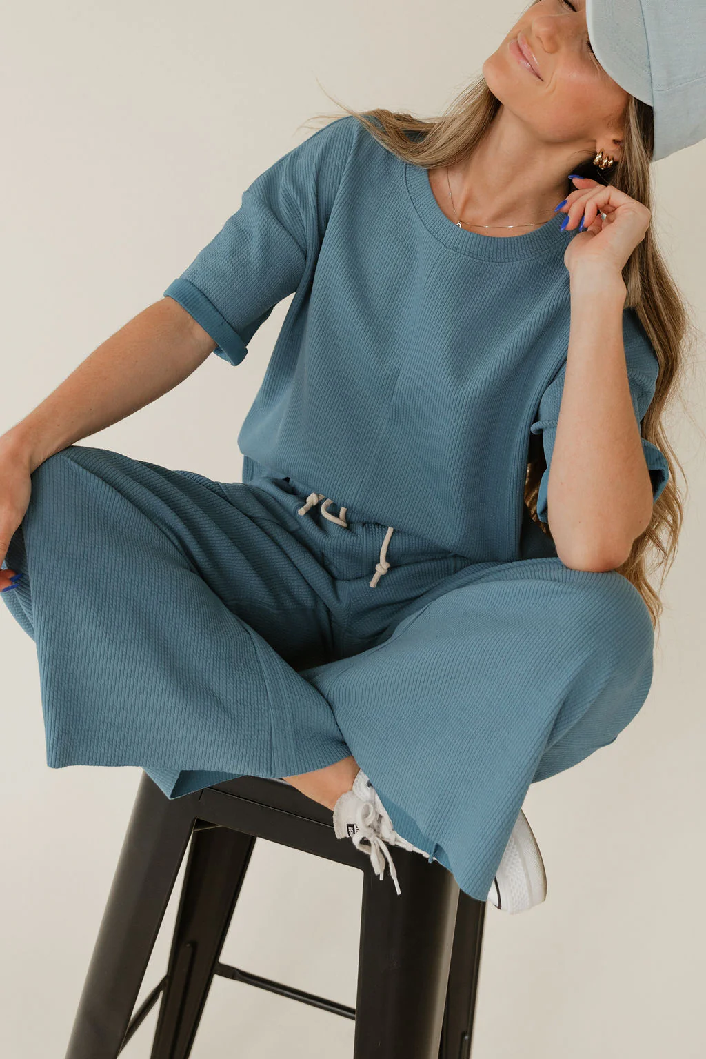 Fitz Top-Turquoise - Image 4