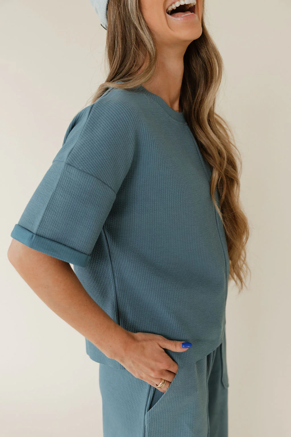 Fitz Top-Turquoise - Image 5