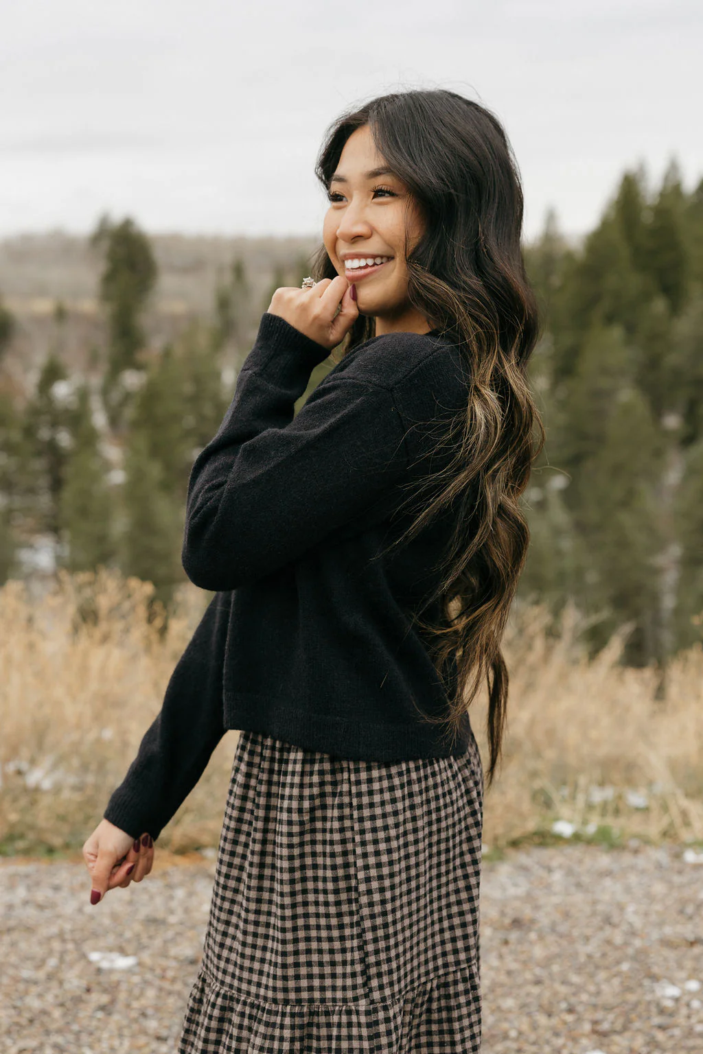 Gia Cardigan-Black - Image 4