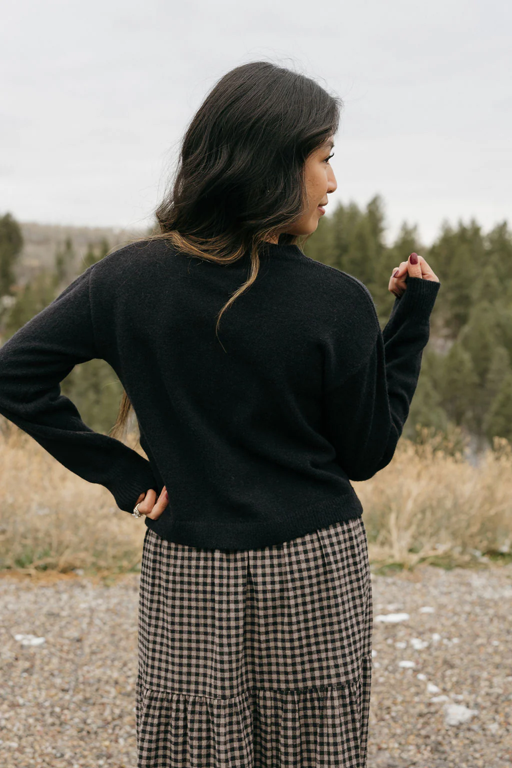 Gia Cardigan-Black - Image 5