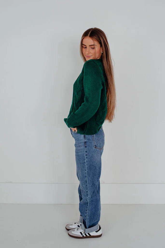 Karmen Sweater-Pine - Image 3