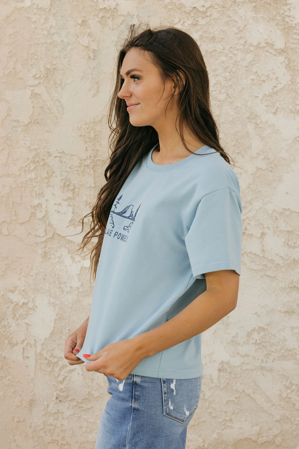 Lake Powell Park Tee-Sky Blue - Image 4