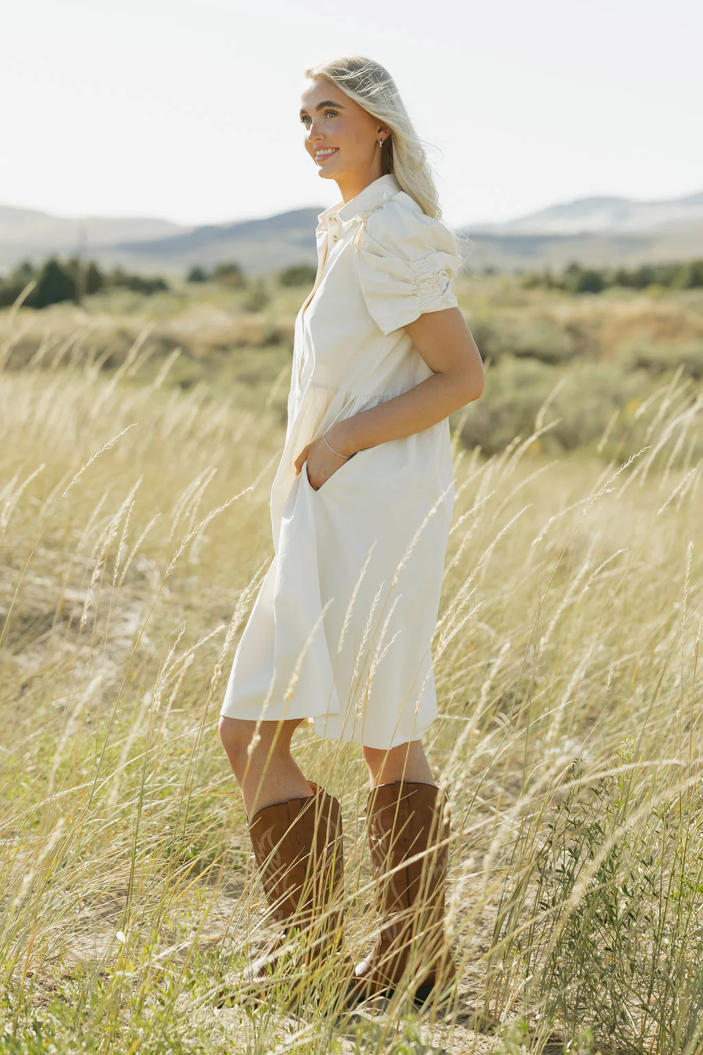 Marlow Dress-Oat - Image 3