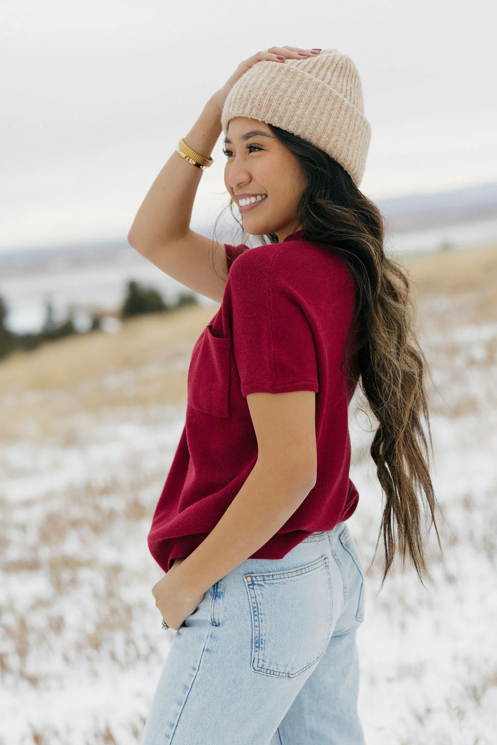 Mason Top-Berry - Image 4