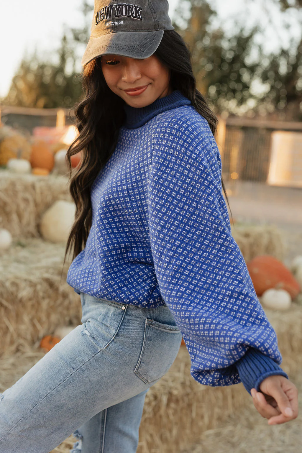 Mickie Sweater-Blue - Image 3