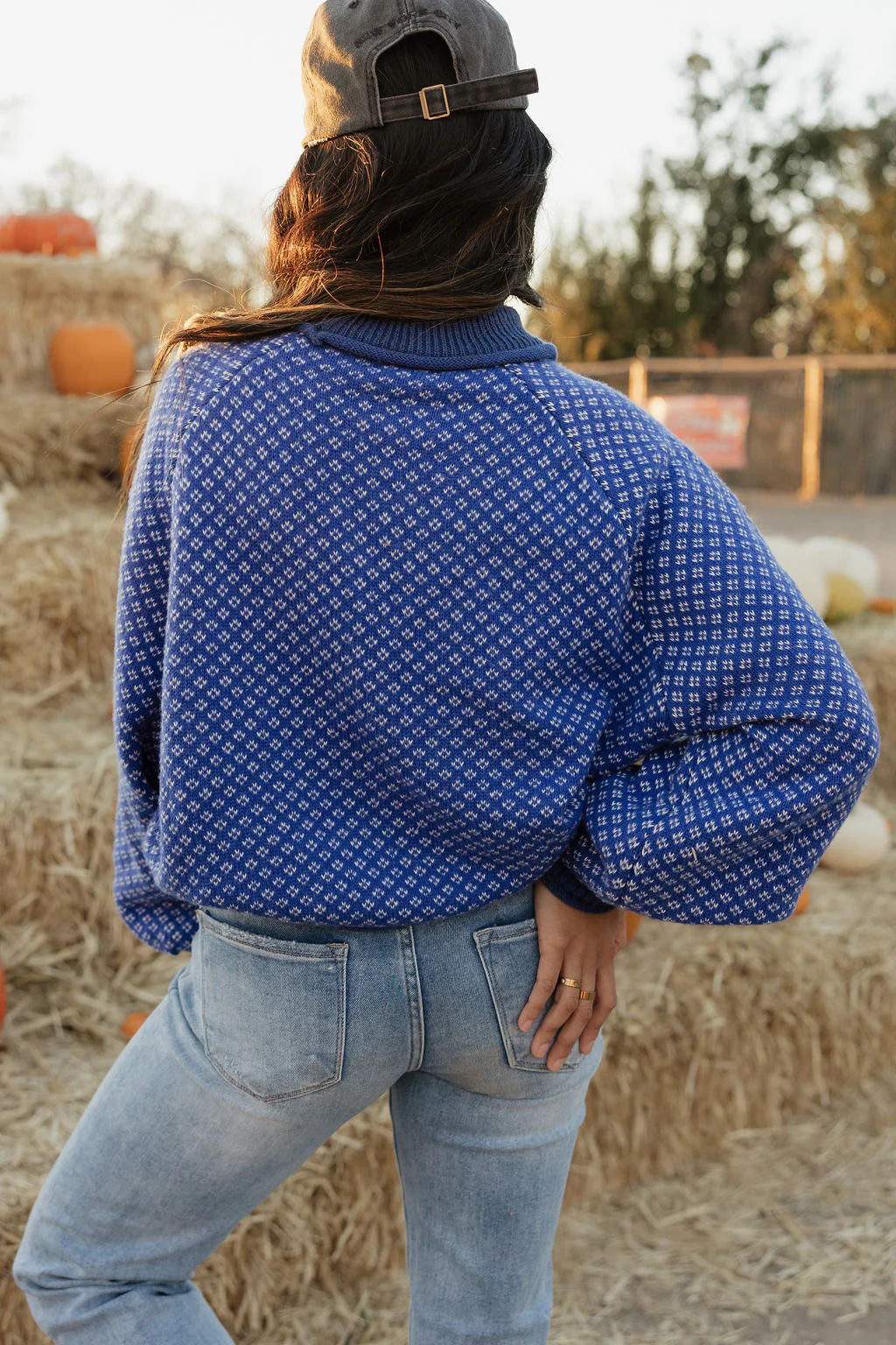 Mickie Sweater-Blue - Image 4