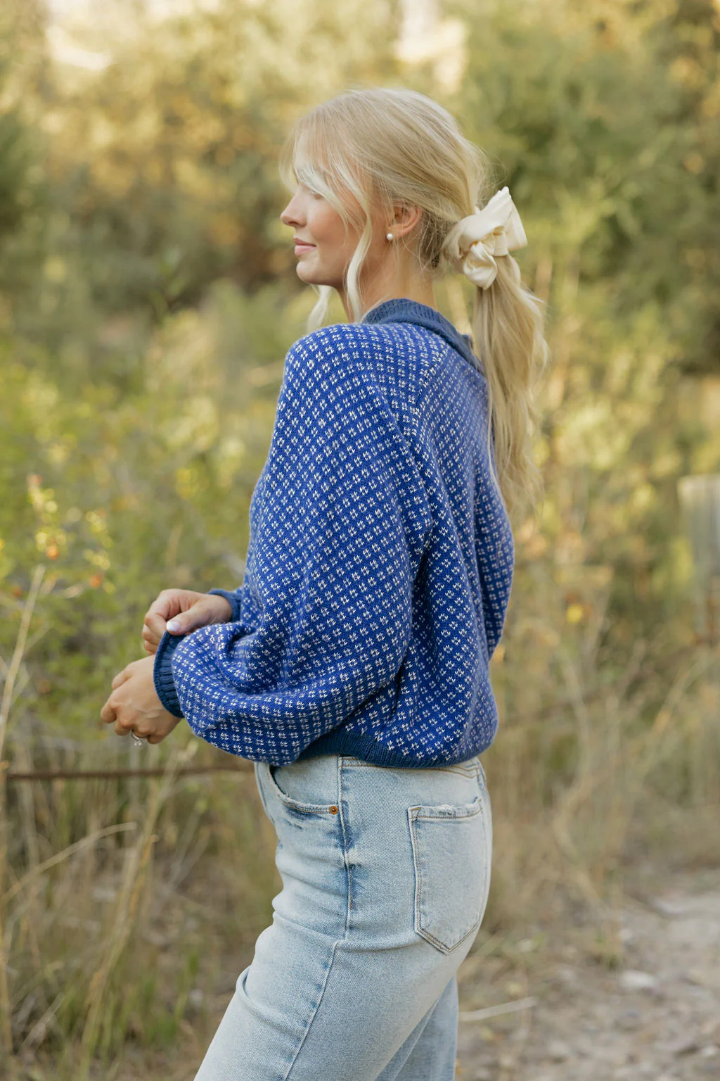 Mickie Sweater-Blue - Image 9