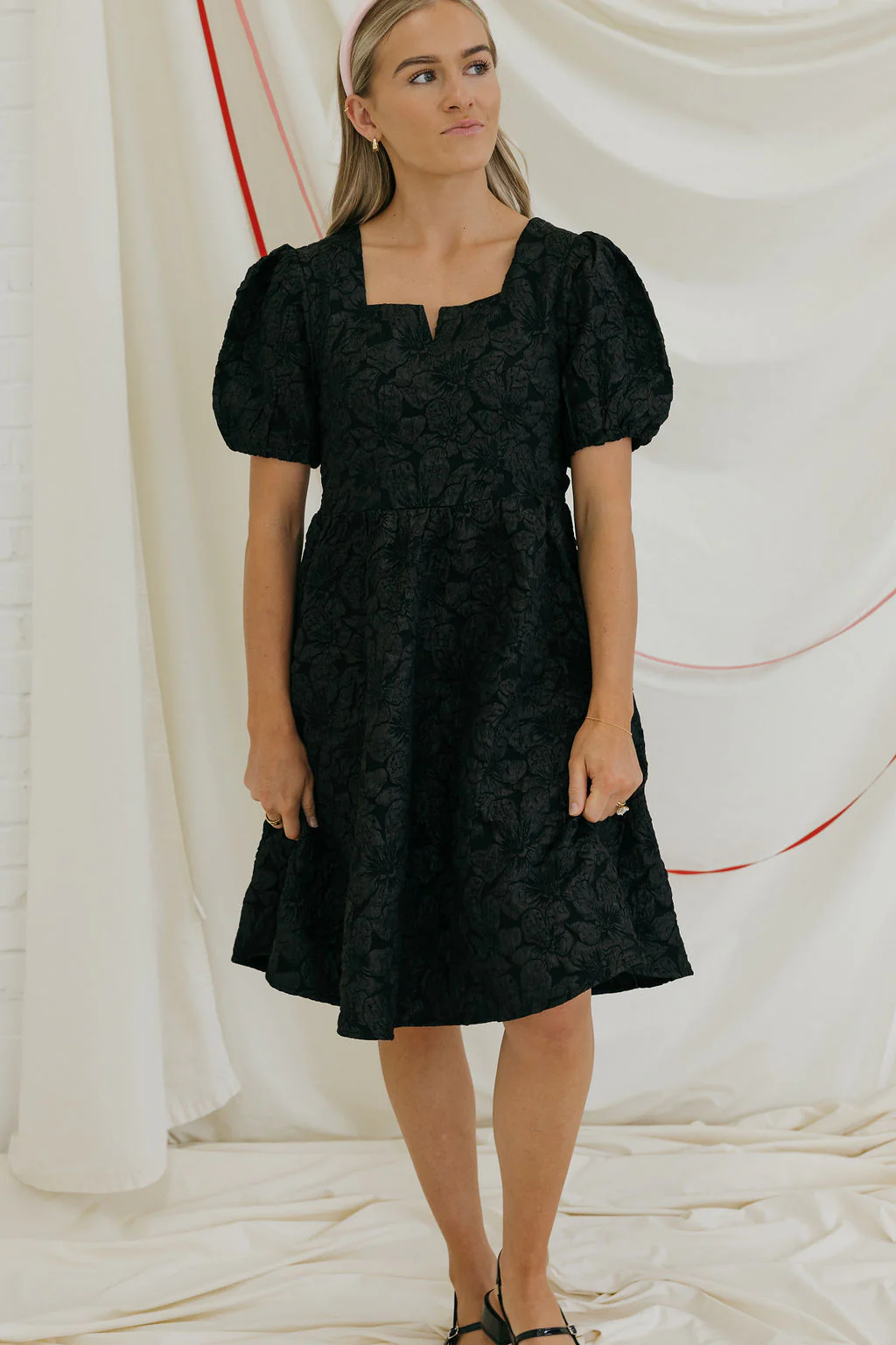 Smitten Dress-Black - Image 3