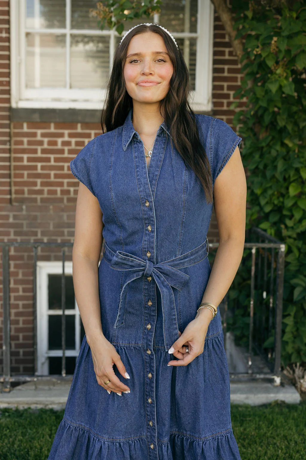 Susannah Dress-Denim - Image 4