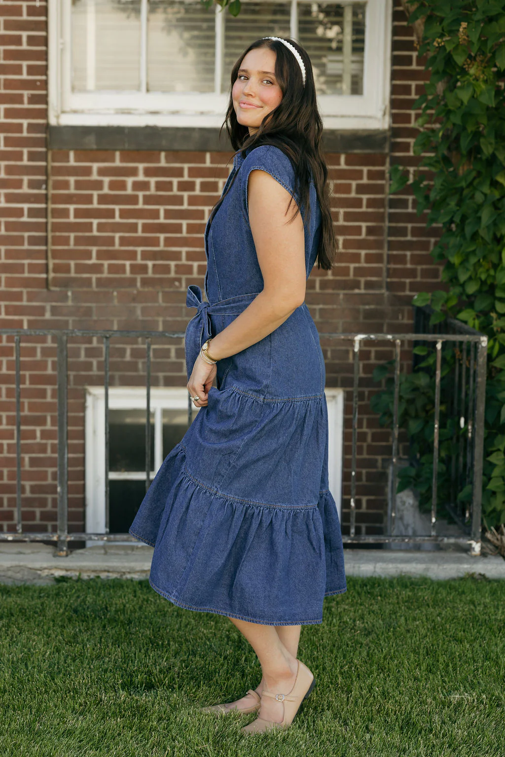 Susannah Dress-Denim - Image 5