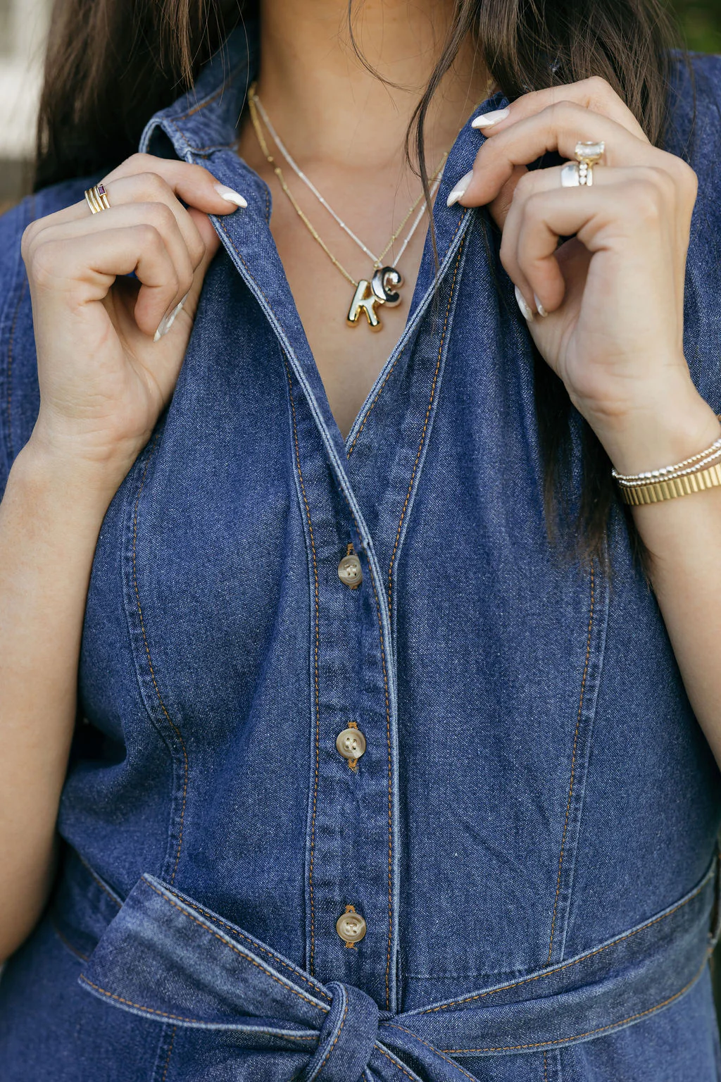 Susannah Dress-Denim - Image 6