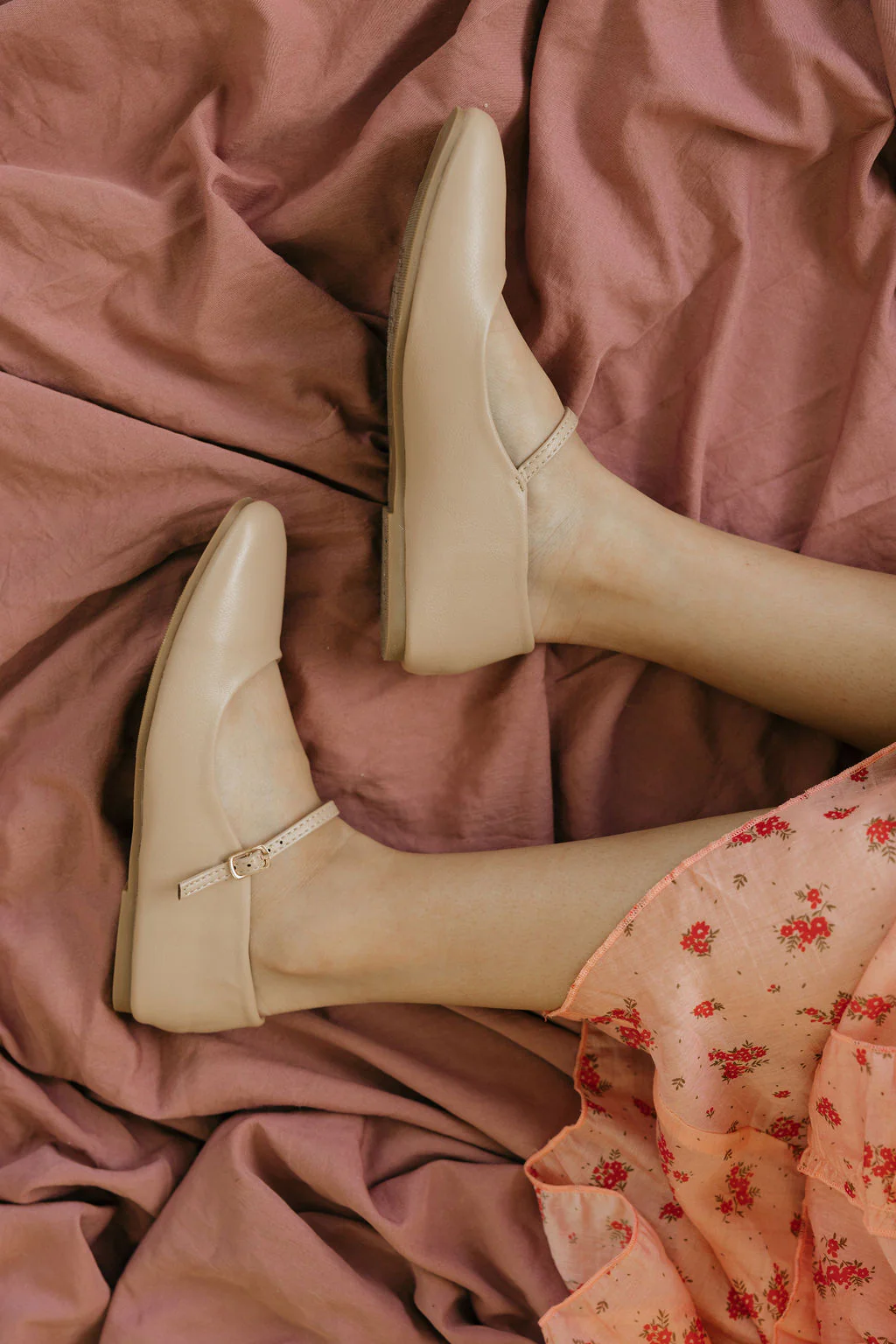 Truth Mary Jane Flats-Nude - Image 3