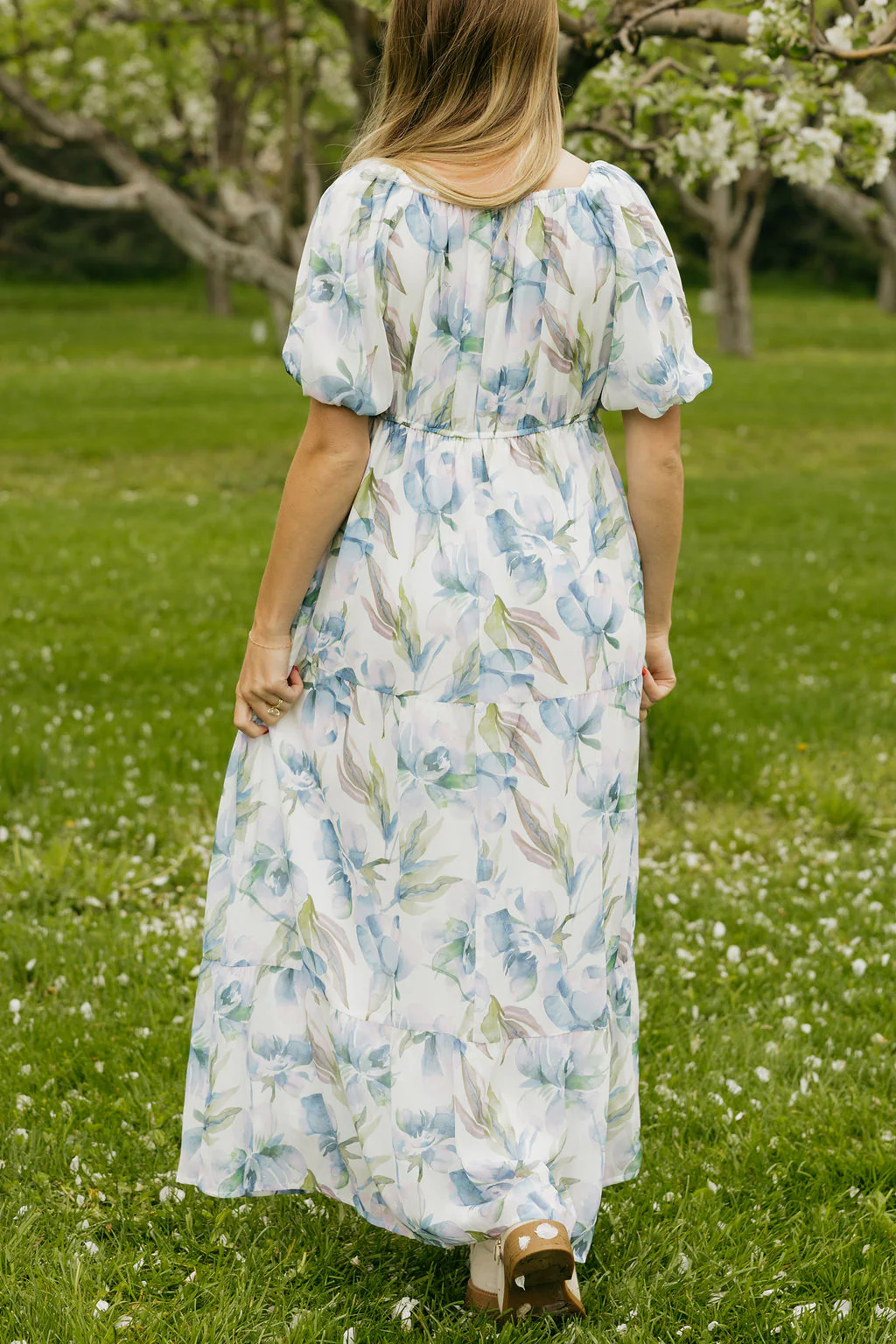 Valley Dress-Blue Multi - Image 6