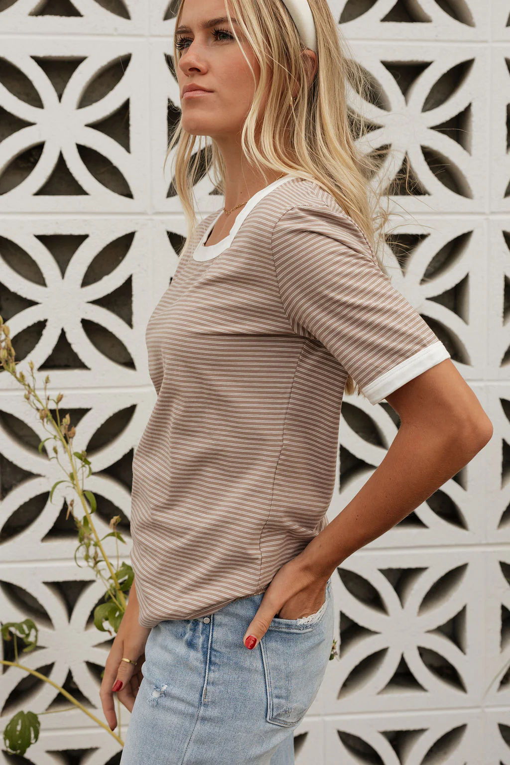 Virginia Top-Mocha/Ivory - Image 4