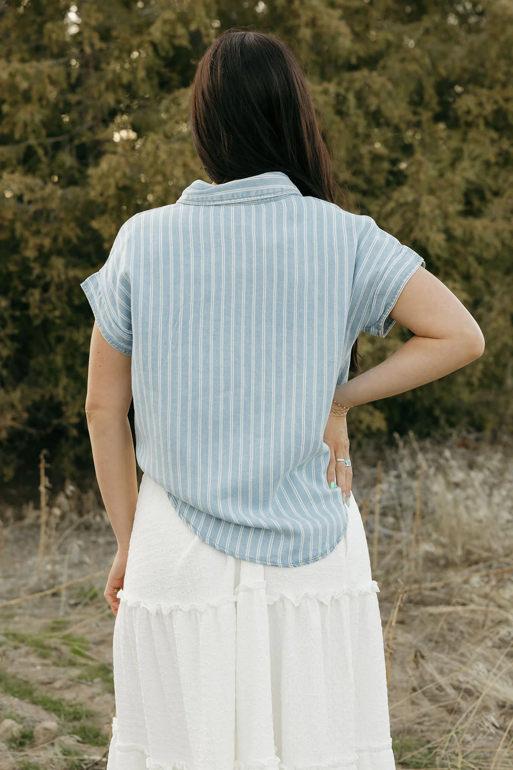 Wilder Top-Denim Blue - Image 5